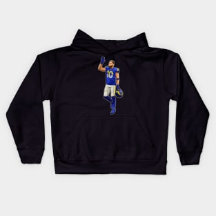 Cooper Kupp #10 Waves To Fans Kids Hoodie